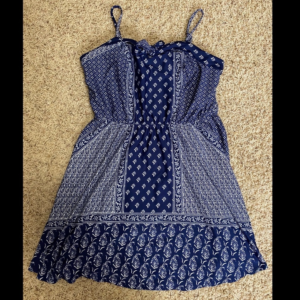 Maurice’s Bandanna Sweetheart Neckline Dress